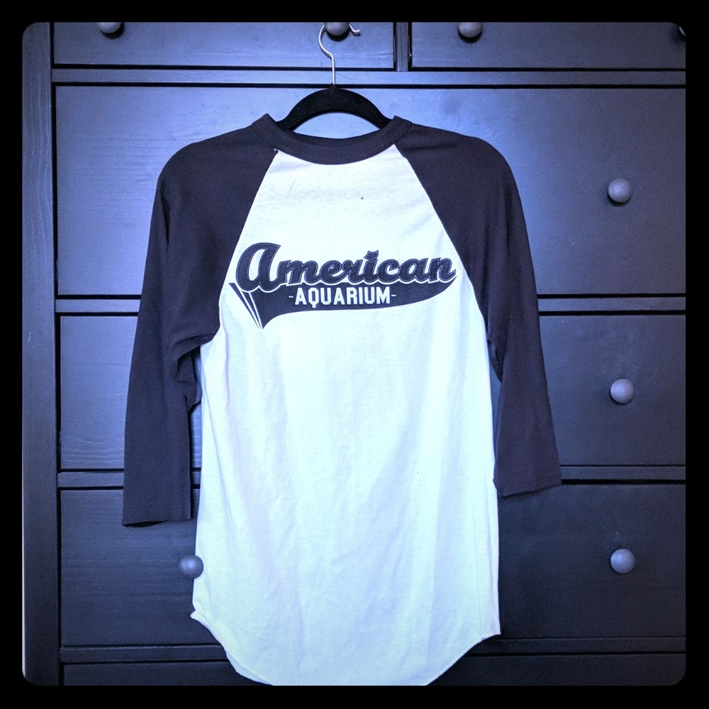 Signed American Aquarium baseball T